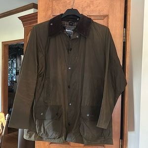 Vintage Barbour Classic Beaufort Waxed Canvas Coat Mens Size C50/127CM